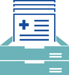 streamline docs intake box icon